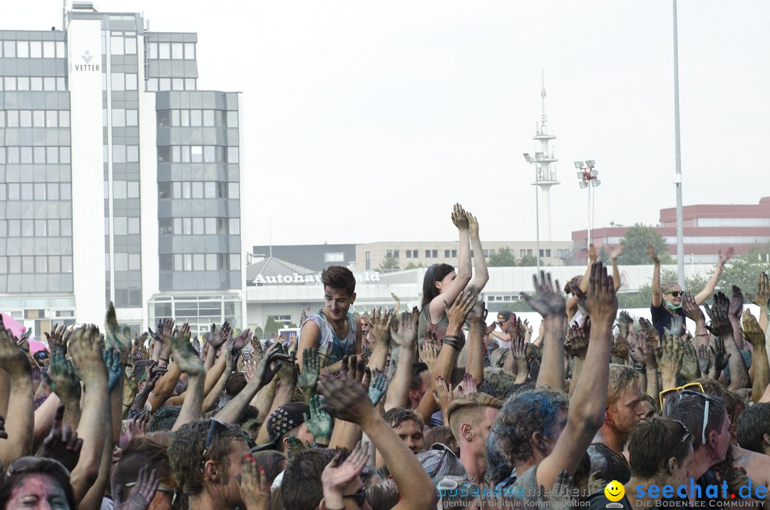 HOLI Festival of Colors mit DJ Antoine: Ravensburg am Bodensee, 31.08.2013