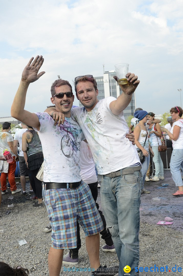 HOLI Festival of Colors mit DJ Antoine: Ravensburg am Bodensee, 31.08.2013