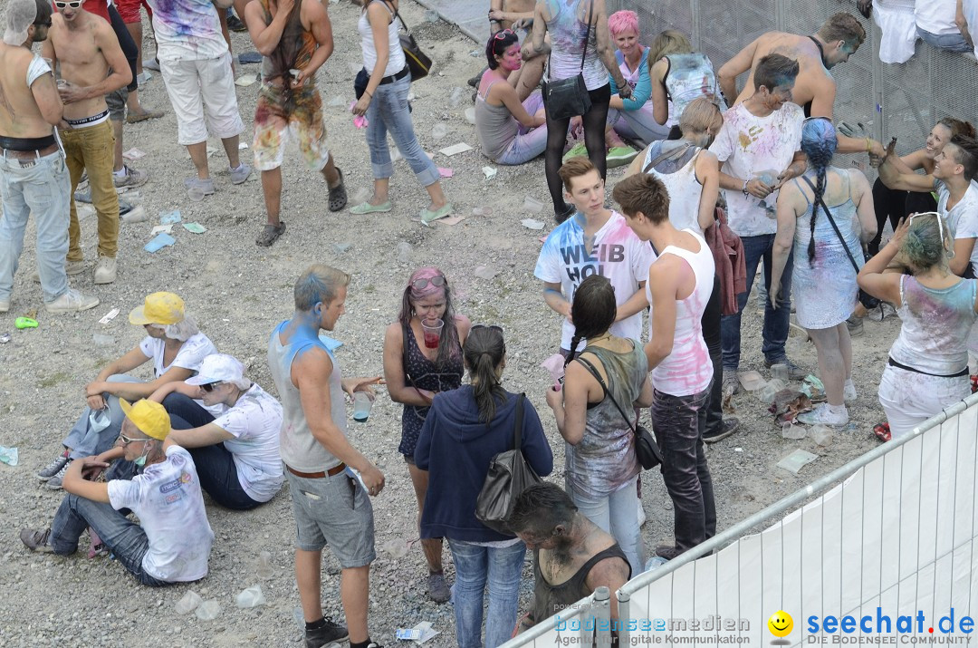 HOLI Festival of Colors mit DJ Antoine: Ravensburg am Bodensee, 31.08.2013