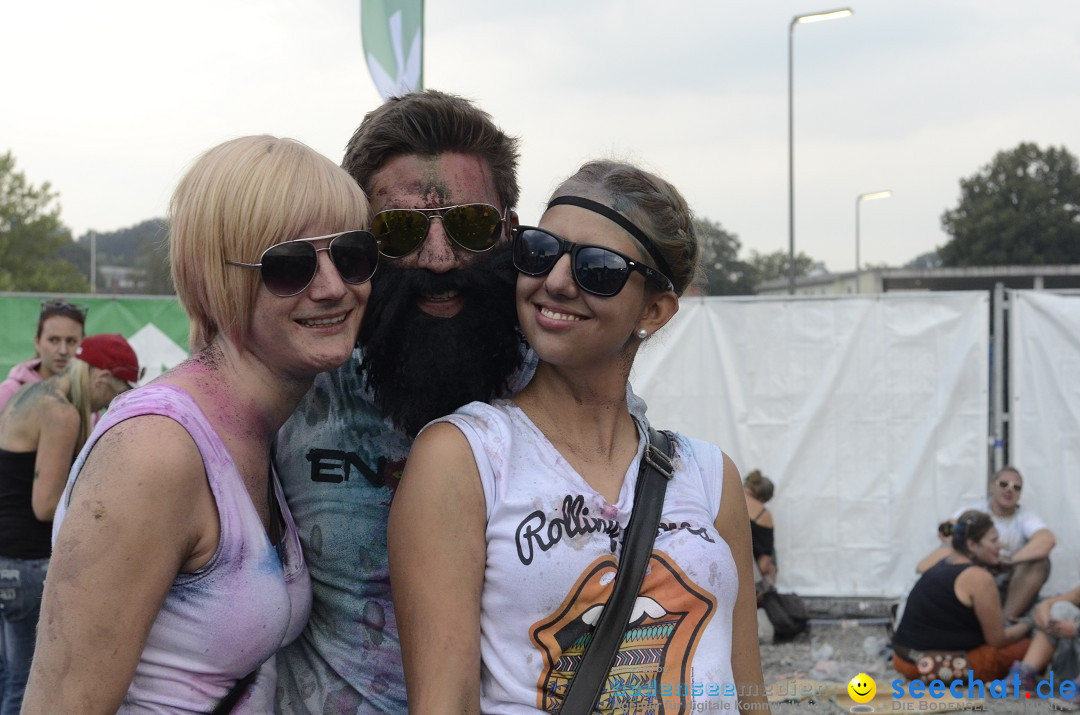 HOLI Festival of Colors mit DJ Antoine: Ravensburg am Bodensee, 31.08.2013