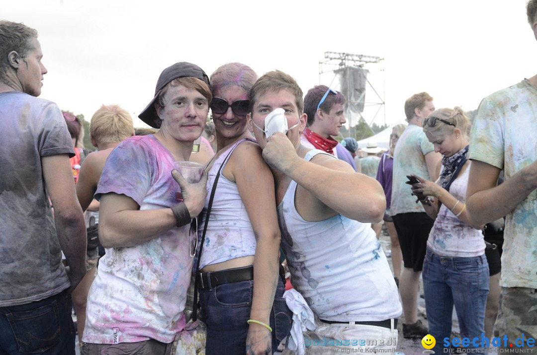 HOLI Festival of Colors mit DJ Antoine: Ravensburg am Bodensee, 31.08.2013