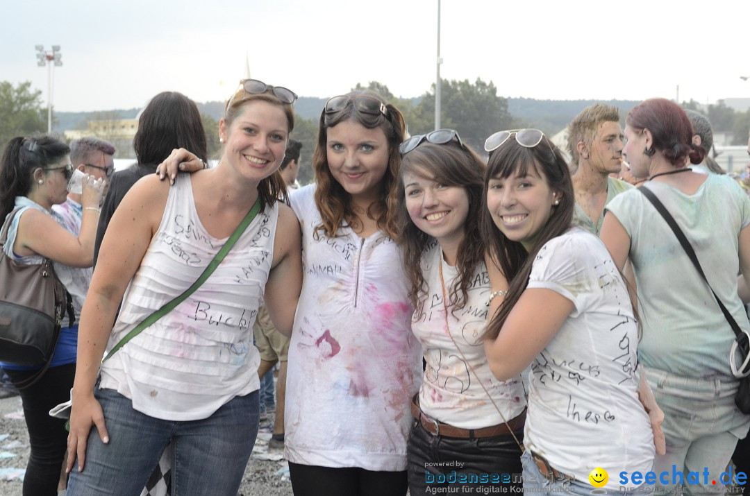 HOLI Festival of Colors mit DJ Antoine: Ravensburg am Bodensee, 31.08.2013