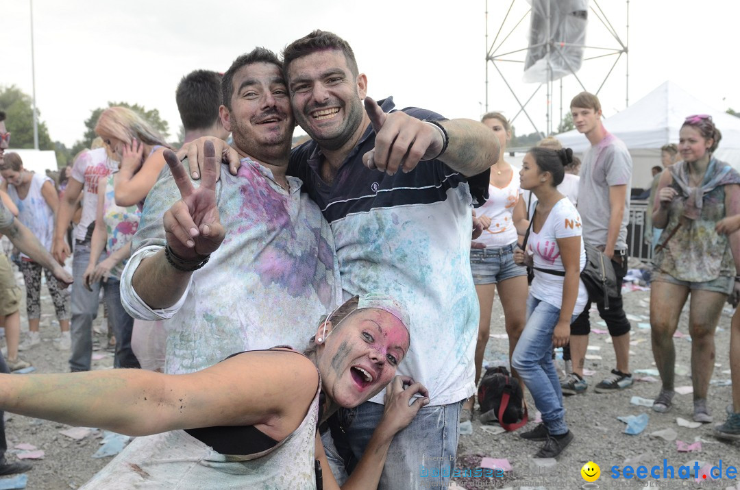 HOLI Festival of Colors mit DJ Antoine: Ravensburg am Bodensee, 31.08.2013