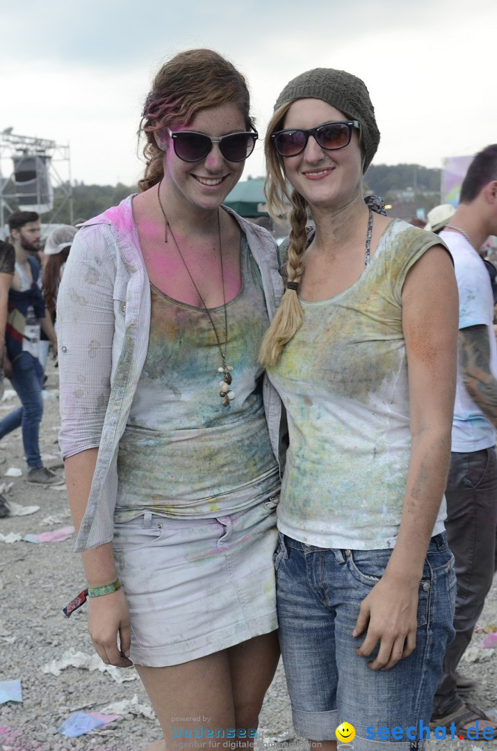 HOLI Festival of Colors mit DJ Antoine: Ravensburg am Bodensee, 31.08.2013