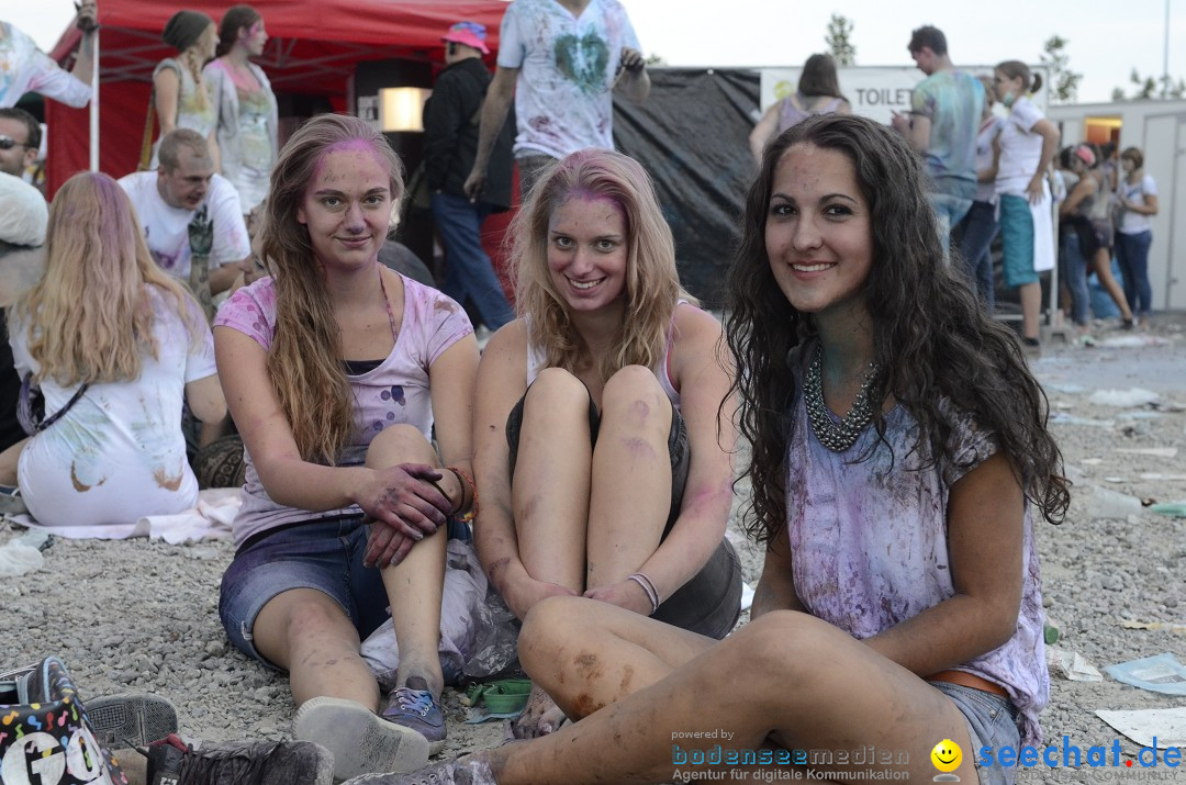 HOLI Festival of Colors mit DJ Antoine: Ravensburg am Bodensee, 31.08.2013