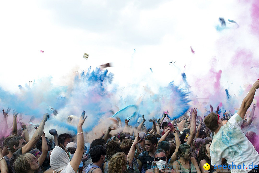 HOLI Festival of Colors mit DJ Antoine: Ravensburg am Bodensee, 31.08.2013