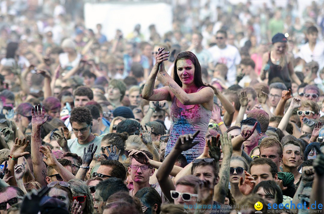 HOLI Festival of Colors mit DJ Antoine: Ravensburg am Bodensee, 31.08.2013