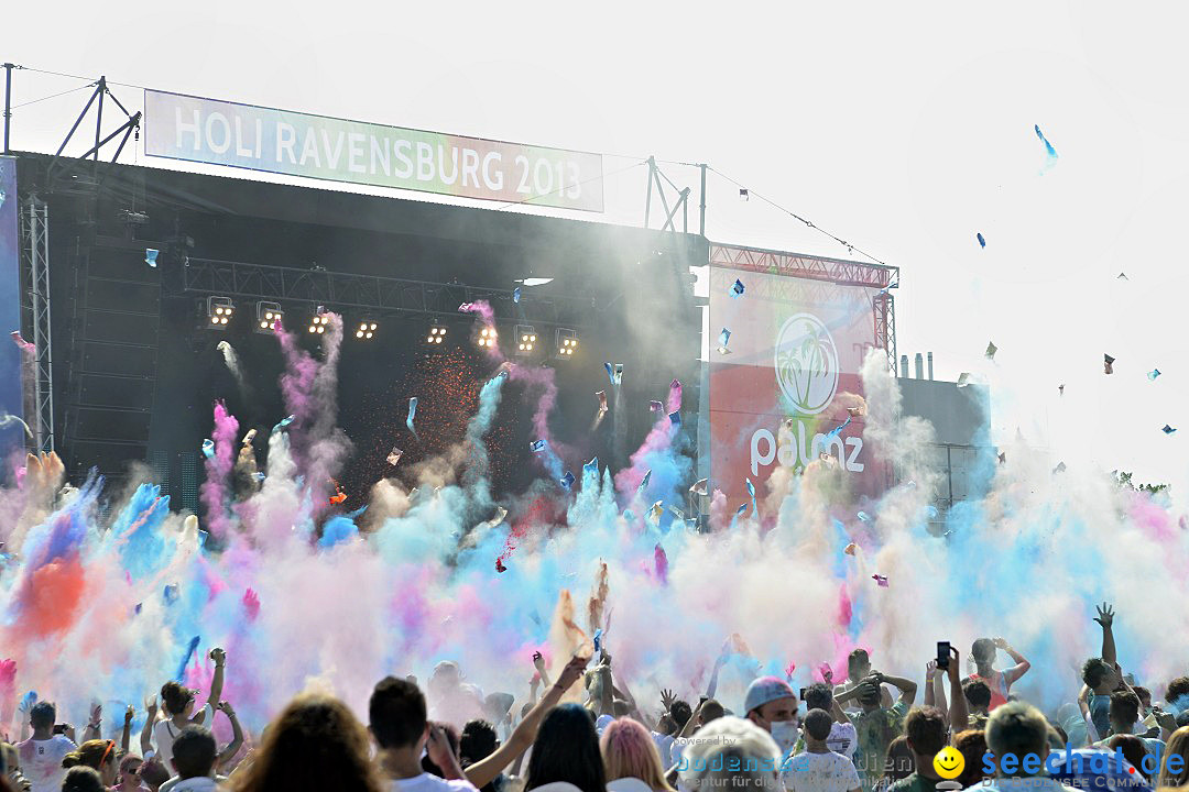 HOLI Festival of Colors mit DJ Antoine: Ravensburg am Bodensee, 31.08.2013