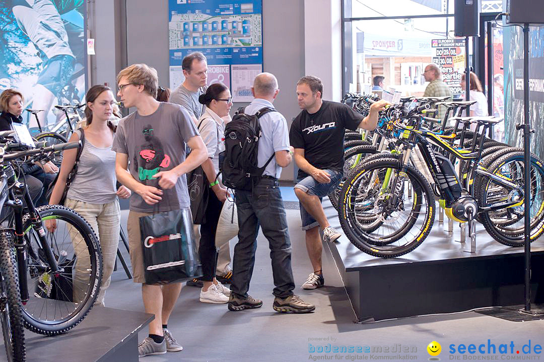 EUROBIKE Messe - Publikumstag: Friedrichshafen am Bodensee, 31.08.2013