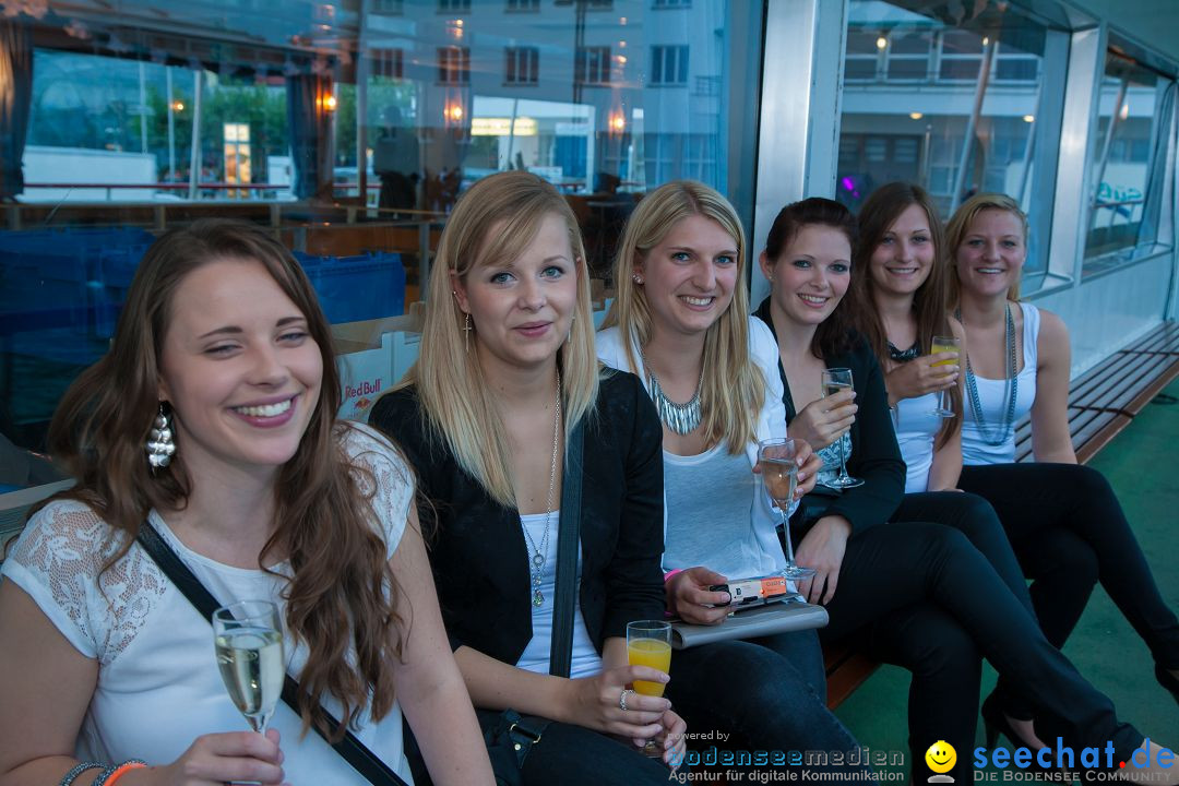 BLACK AND WHITE - Partyschiff: Friedrichshafen am Bodensee, 31.08.2013