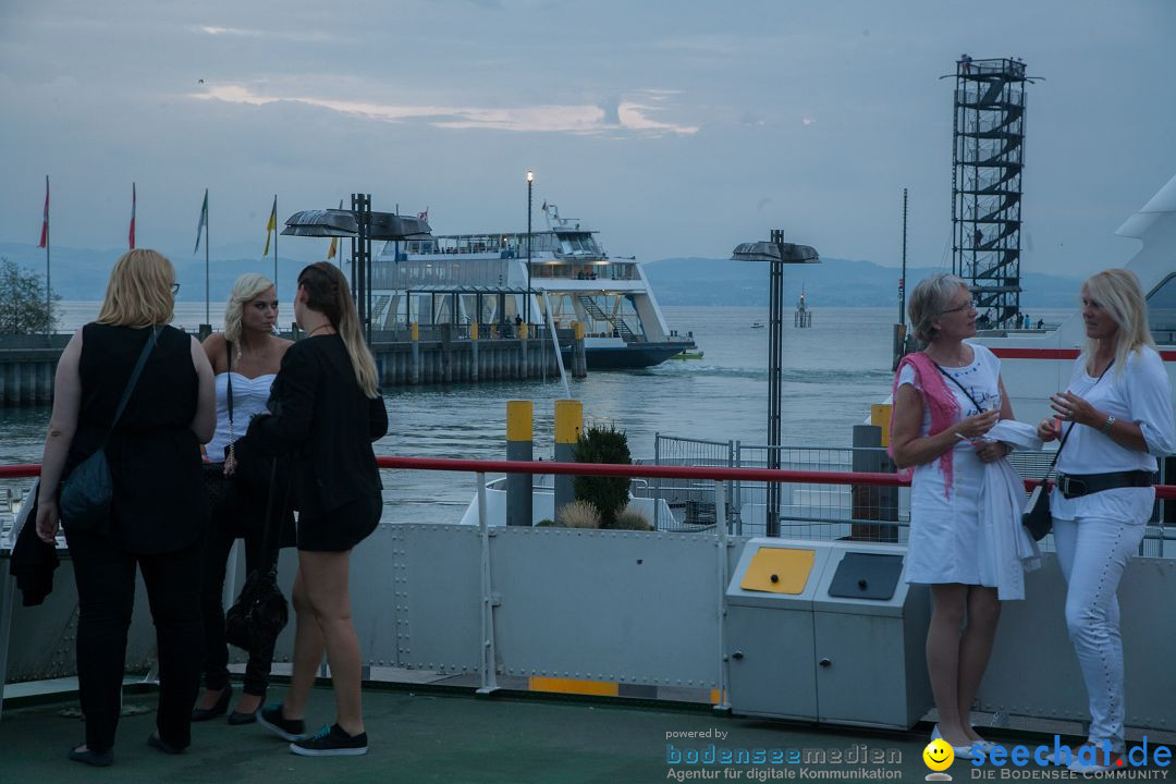 BLACK AND WHITE - Partyschiff: Friedrichshafen am Bodensee, 31.08.2013