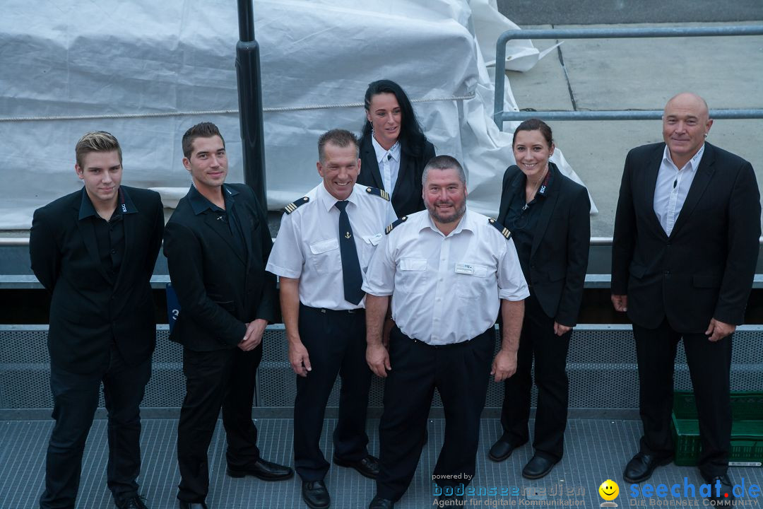 BLACK AND WHITE - Partyschiff: Friedrichshafen am Bodensee, 31.08.2013