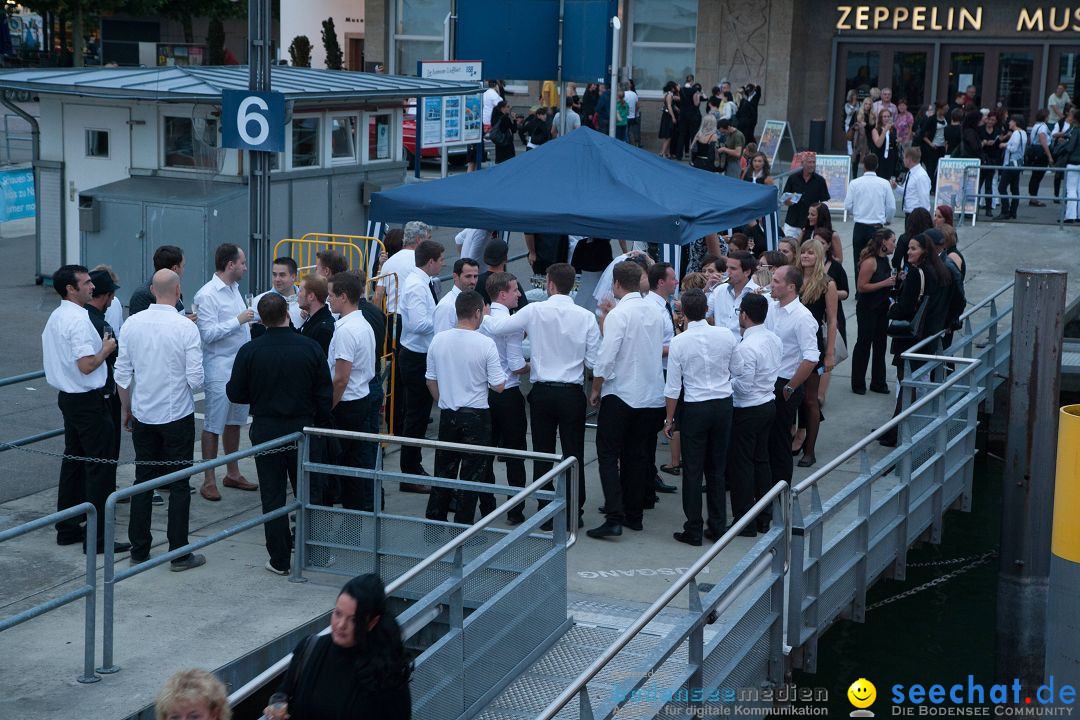 BLACK AND WHITE - Partyschiff: Friedrichshafen am Bodensee, 31.08.2013