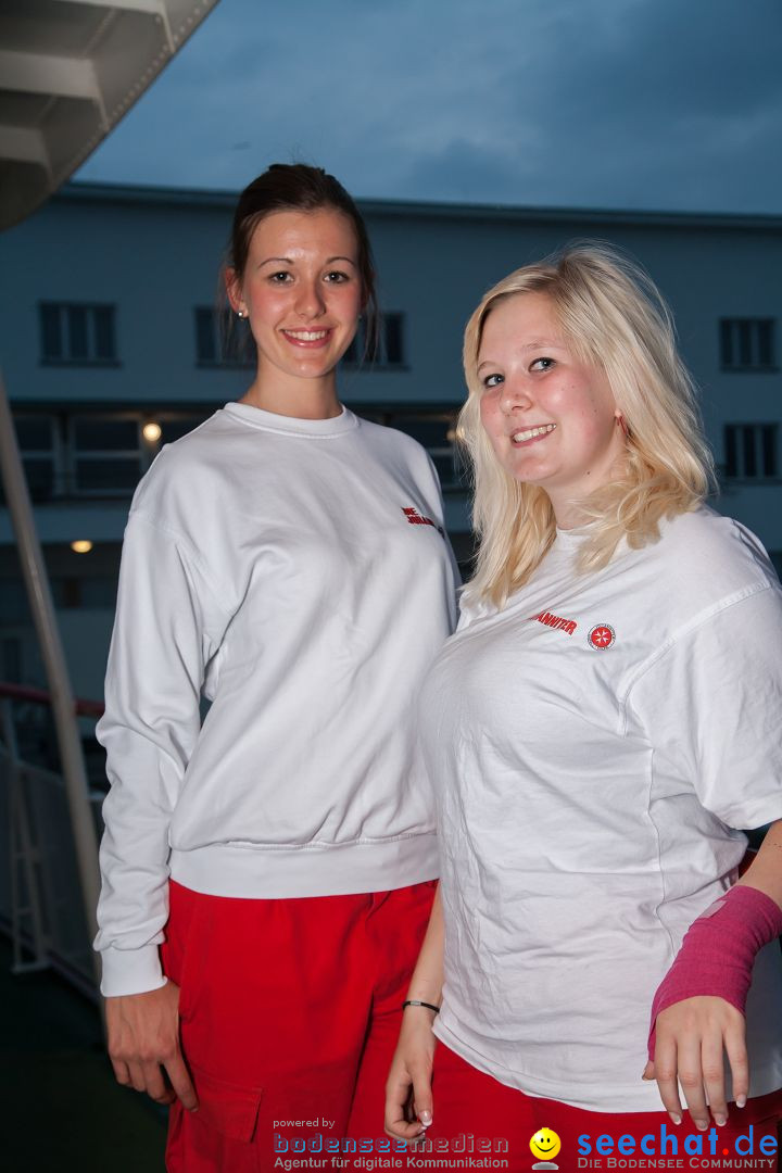 BLACK AND WHITE - Partyschiff: Friedrichshafen am Bodensee, 31.08.2013