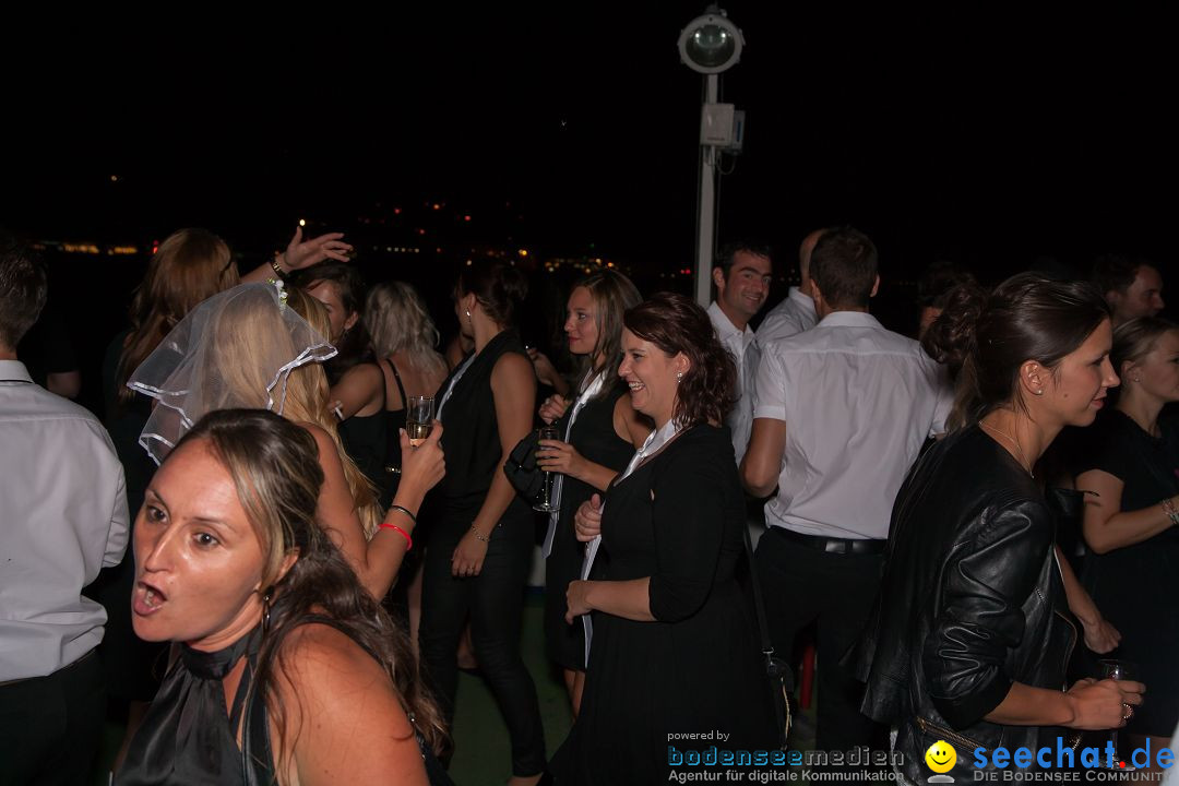 BLACK AND WHITE - Partyschiff: Friedrichshafen am Bodensee, 31.08.2013