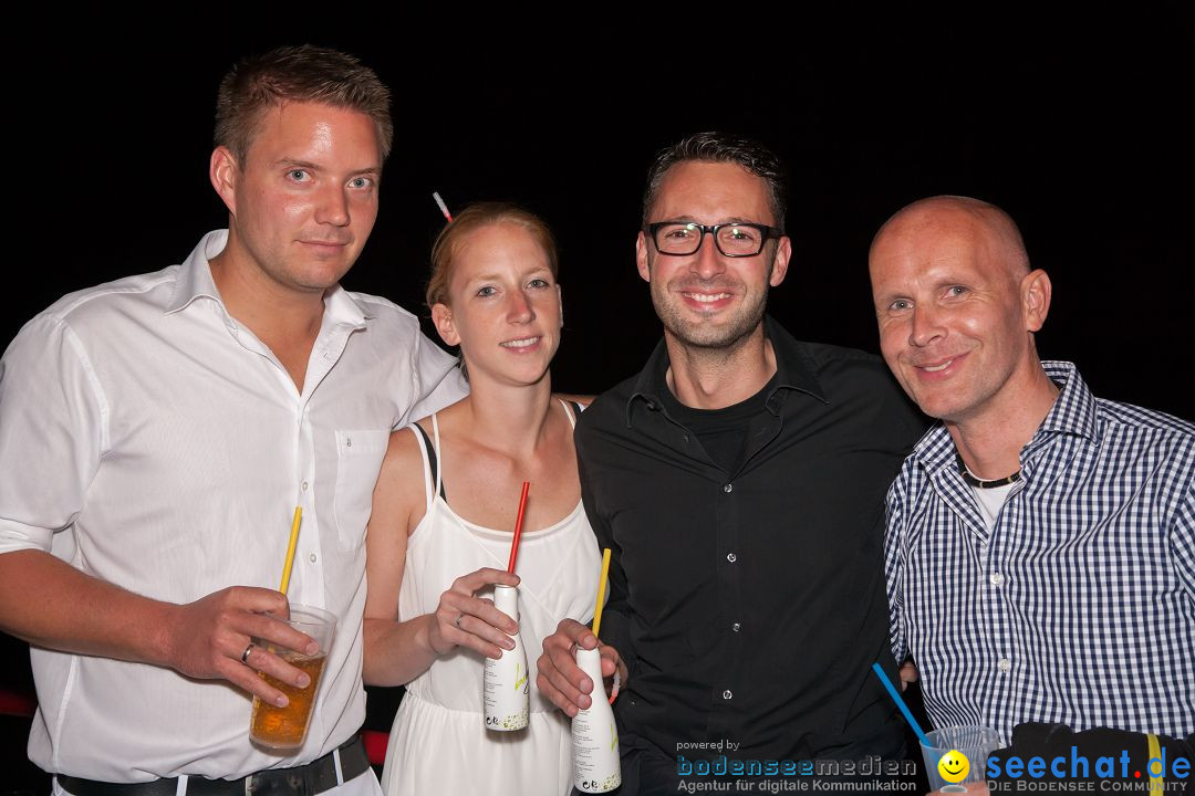 BLACK AND WHITE - Partyschiff: Friedrichshafen am Bodensee, 31.08.2013