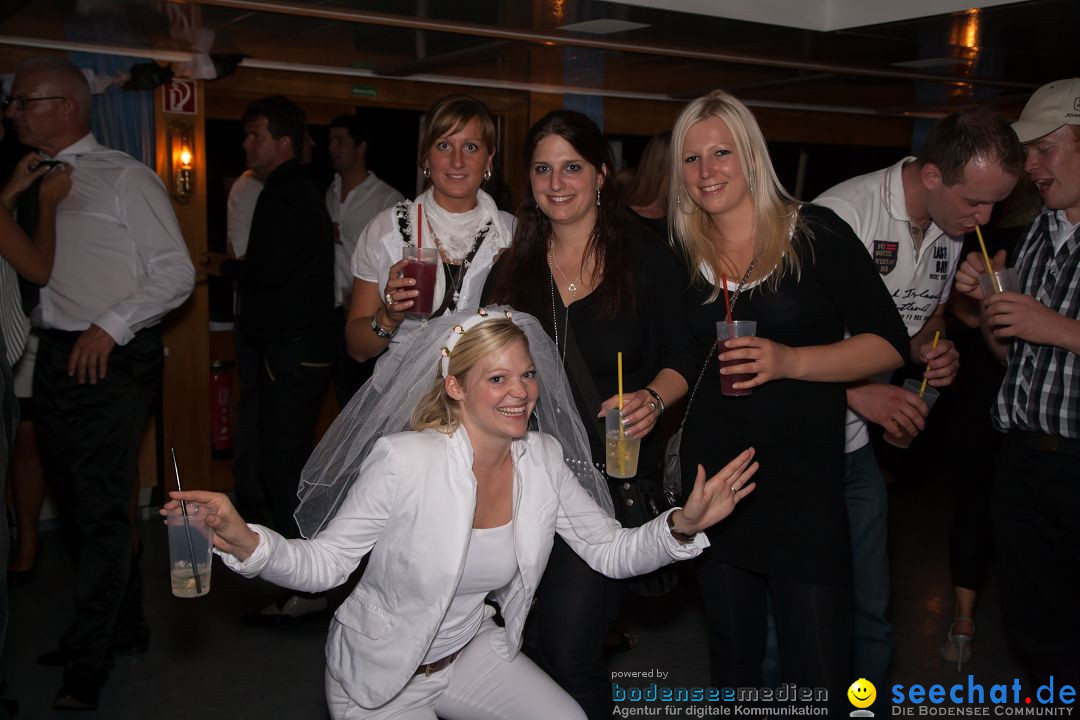 BLACK AND WHITE - Partyschiff: Friedrichshafen am Bodensee, 31.08.2013