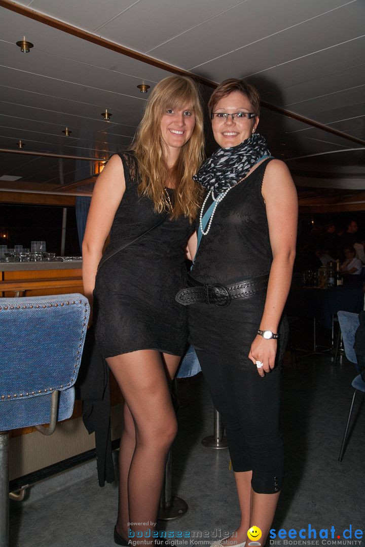 BLACK AND WHITE - Partyschiff: Friedrichshafen am Bodensee, 31.08.2013