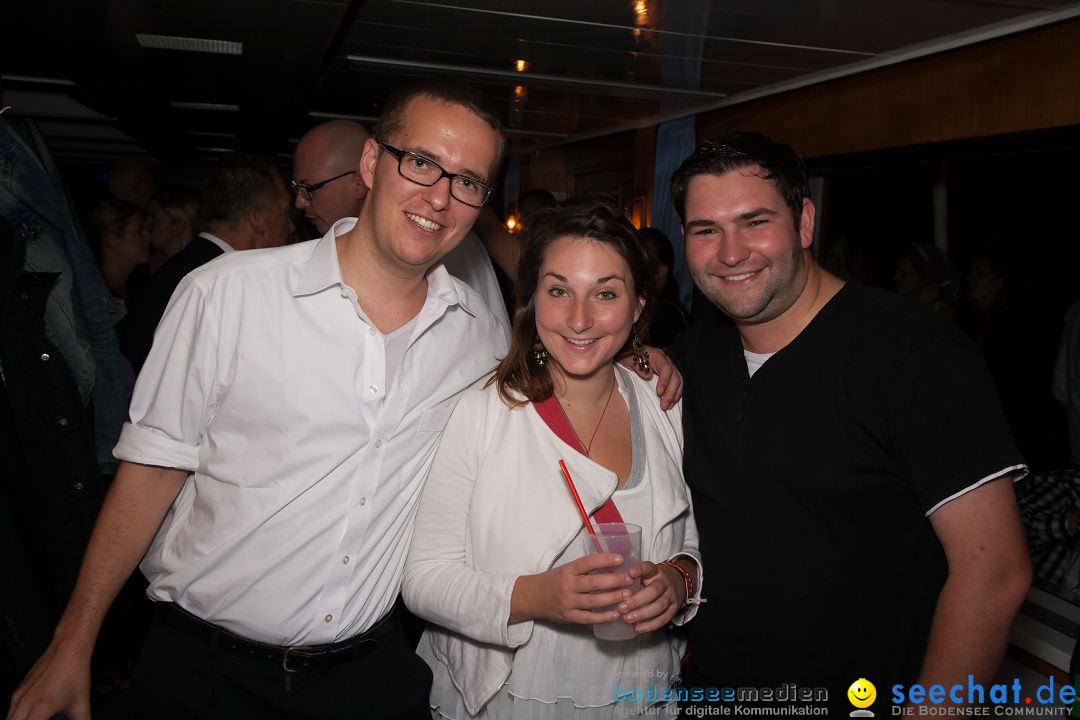 BLACK AND WHITE - Partyschiff: Friedrichshafen am Bodensee, 31.08.2013