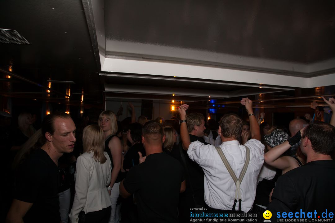 BLACK AND WHITE - Partyschiff: Friedrichshafen am Bodensee, 31.08.2013