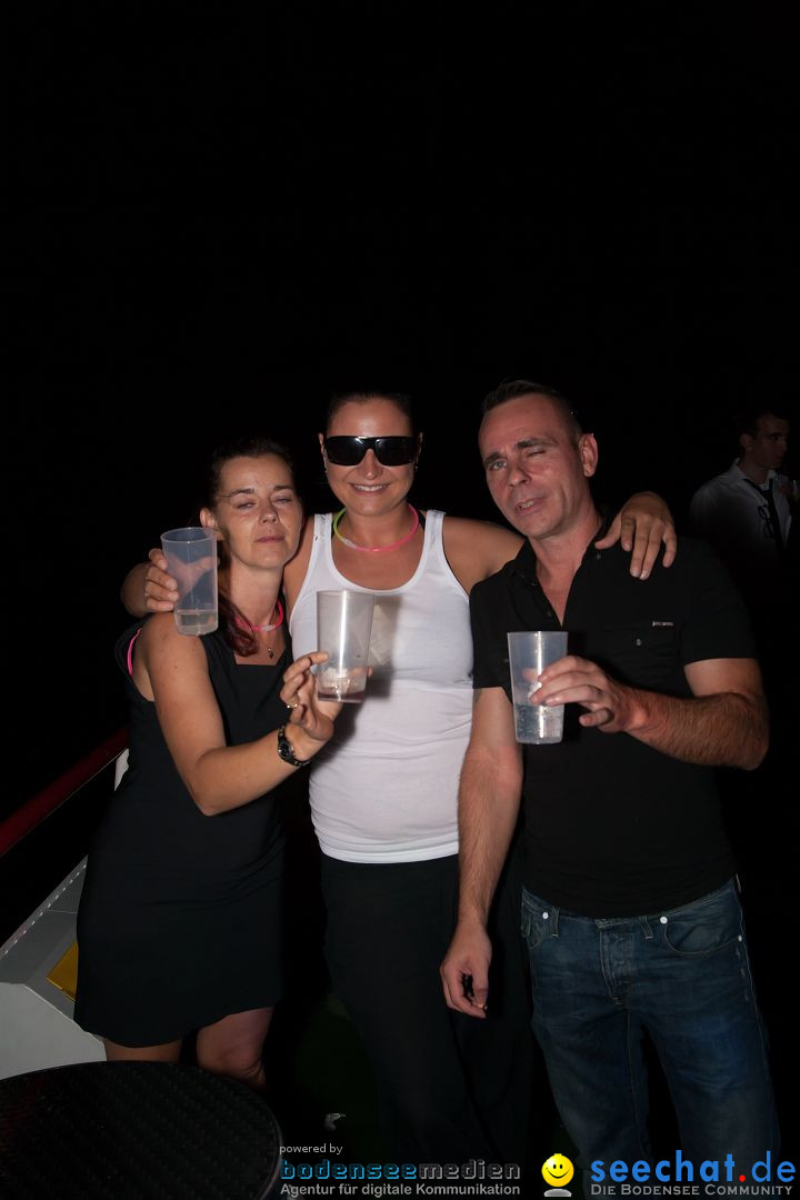 BLACK AND WHITE - Partyschiff: Friedrichshafen am Bodensee, 31.08.2013