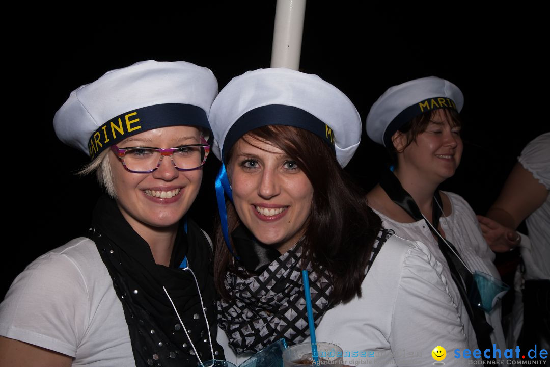 BLACK AND WHITE - Partyschiff: Friedrichshafen am Bodensee, 31.08.2013