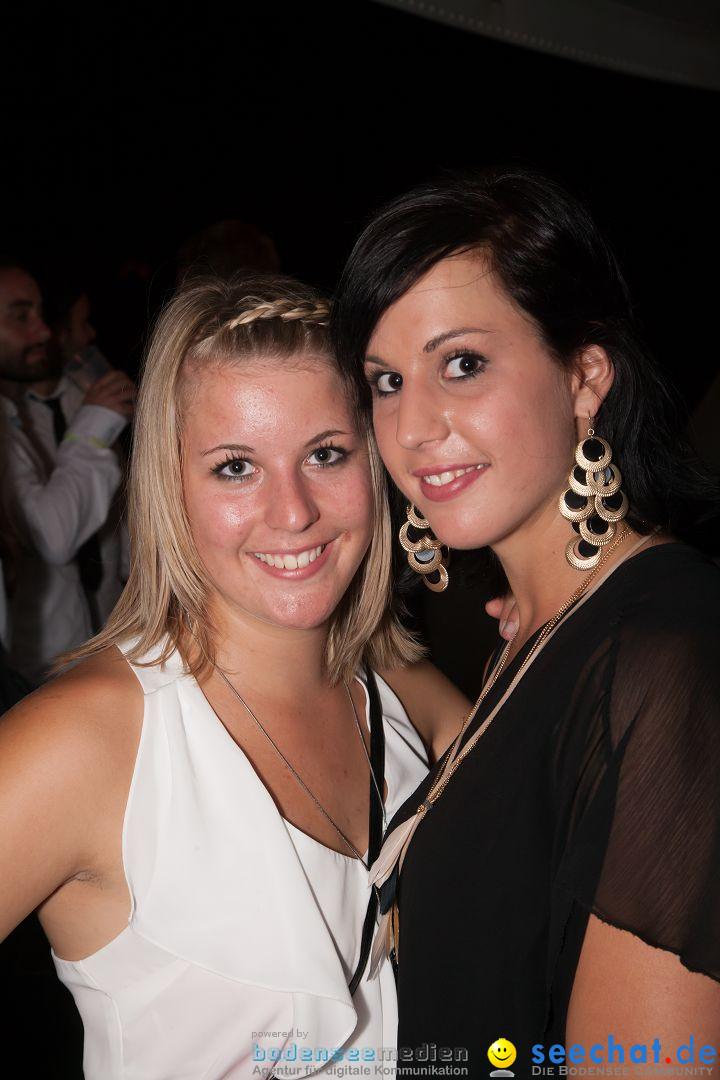 BLACK AND WHITE - Partyschiff: Friedrichshafen am Bodensee, 31.08.2013