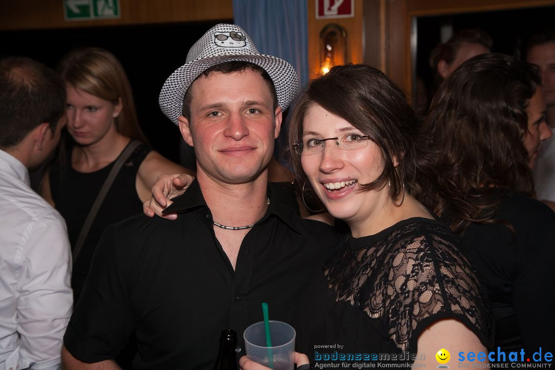 BLACK AND WHITE - Partyschiff: Friedrichshafen am Bodensee, 31.08.2013