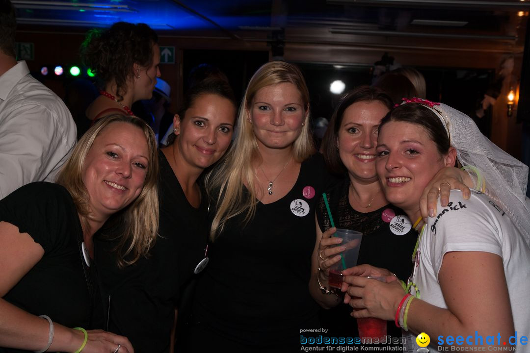 BLACK AND WHITE - Partyschiff: Friedrichshafen am Bodensee, 31.08.2013