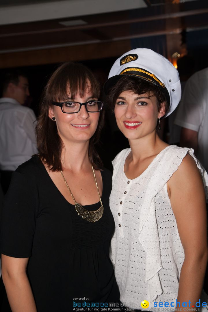 BLACK AND WHITE - Partyschiff: Friedrichshafen am Bodensee, 31.08.2013