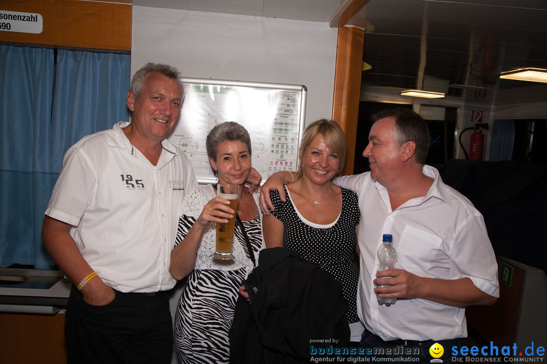 BLACK AND WHITE - Partyschiff: Friedrichshafen am Bodensee, 31.08.2013