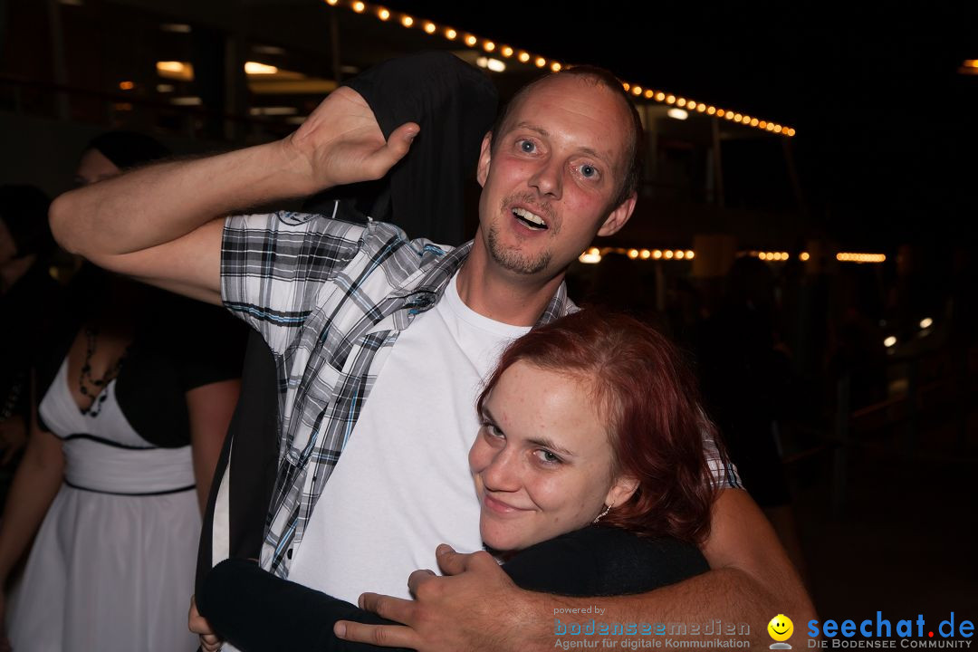 BLACK AND WHITE - Partyschiff: Friedrichshafen am Bodensee, 31.08.2013