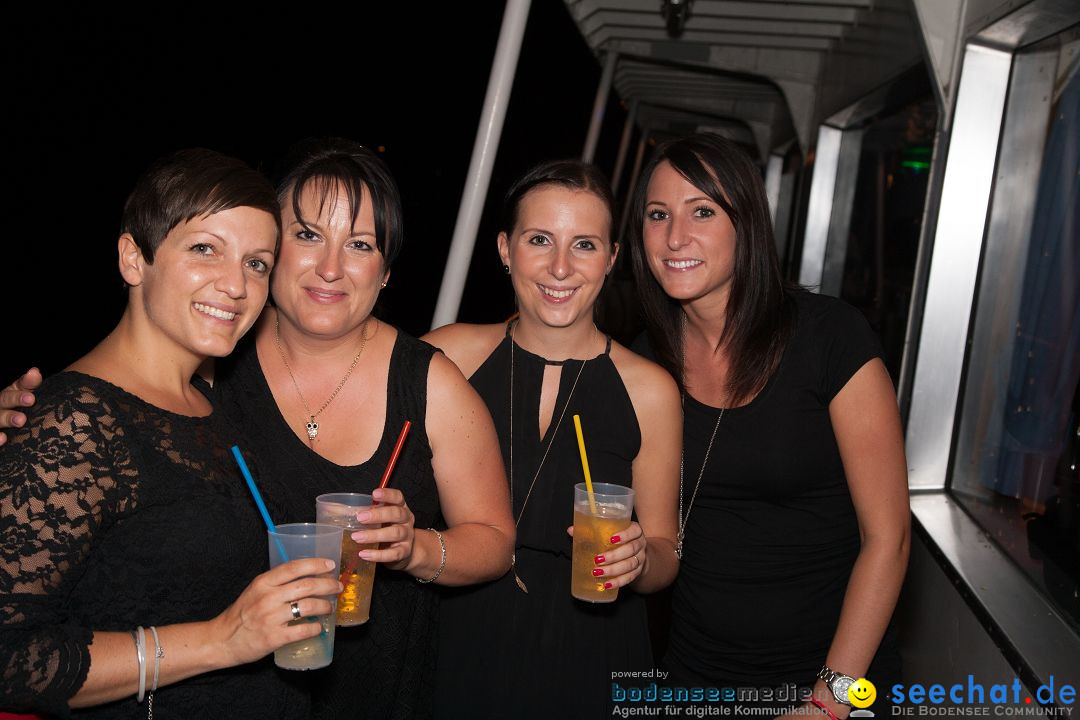 BLACK AND WHITE - Partyschiff: Friedrichshafen am Bodensee, 31.08.2013