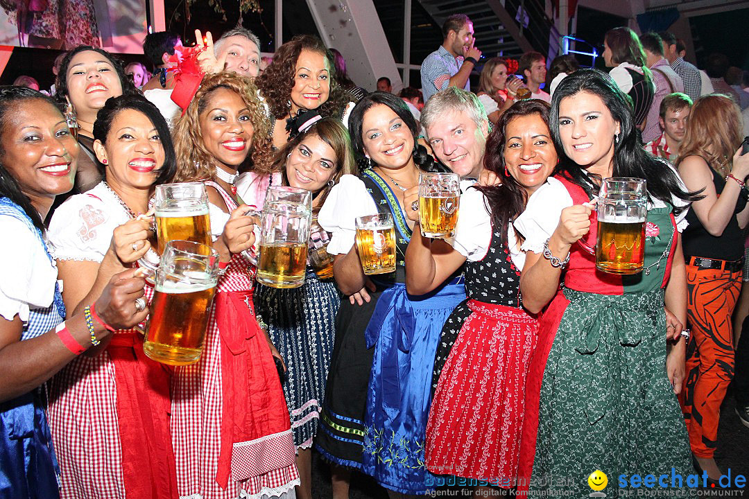 Wiesn-Boot XXL mit Hautnah live: Friedrichshafen am Bodensee, 07.09.2013