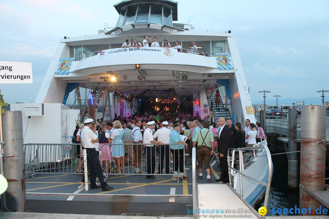 Wiesn-Boot XXL mit Hautnah live: Friedrichshafen am Bodensee, 07.09.2013