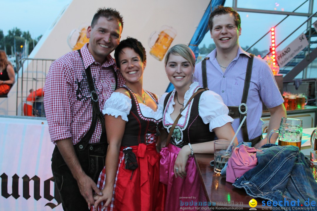 Wiesn-Boot XXL mit Hautnah live: Friedrichshafen am Bodensee, 07.09.2013