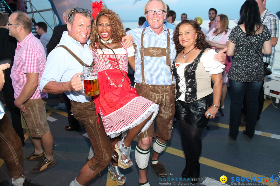 Wiesn-Boot XXL mit Hautnah live: Friedrichshafen am Bodensee, 07.09.2013