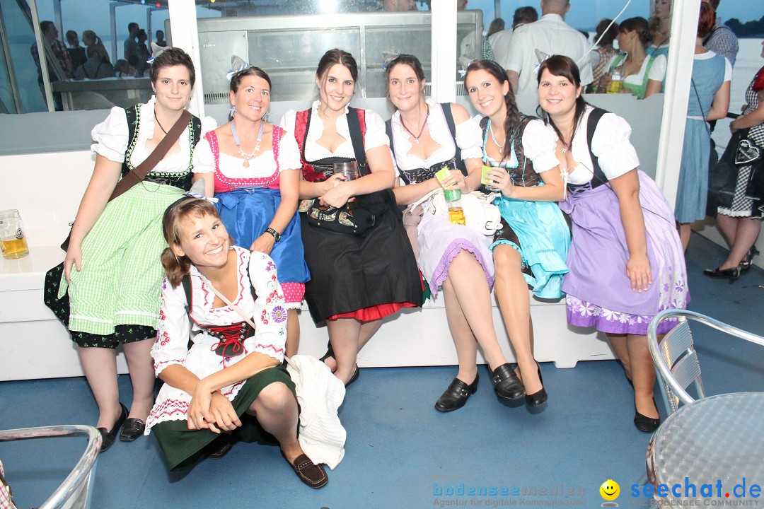 Wiesn-Boot XXL mit Hautnah live: Friedrichshafen am Bodensee, 07.09.2013