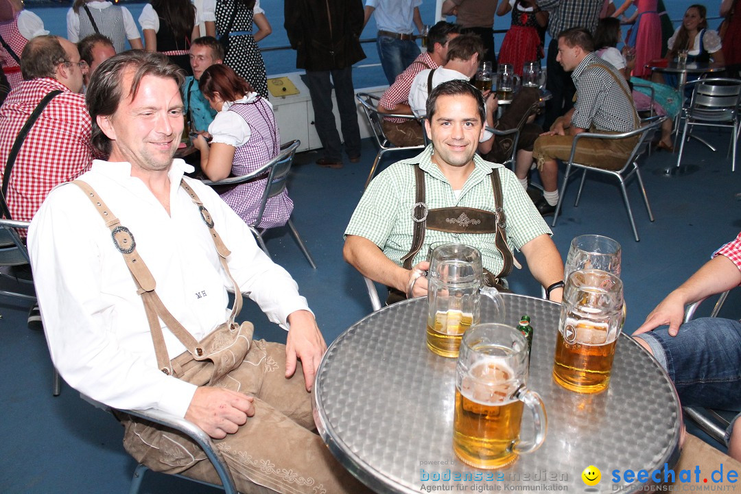 Wiesn-Boot XXL mit Hautnah live: Friedrichshafen am Bodensee, 07.09.2013