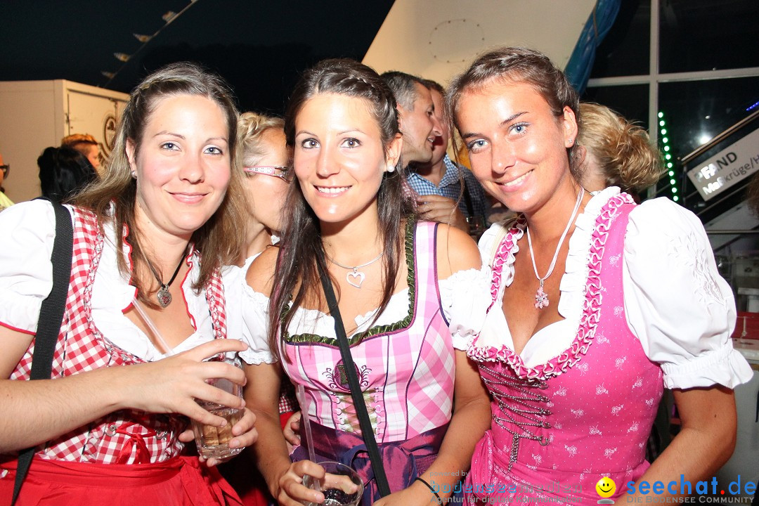 Wiesn-Boot XXL mit Hautnah live: Friedrichshafen am Bodensee, 07.09.2013