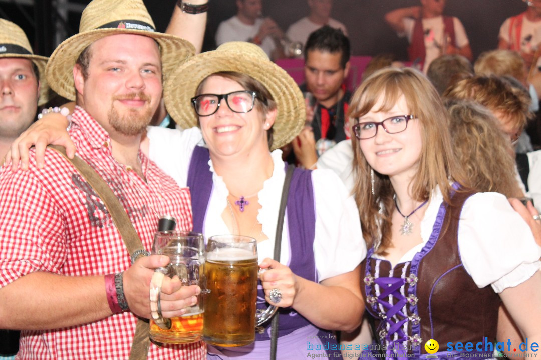 Wiesn-Boot XXL mit Hautnah live: Friedrichshafen am Bodensee, 07.09.2013