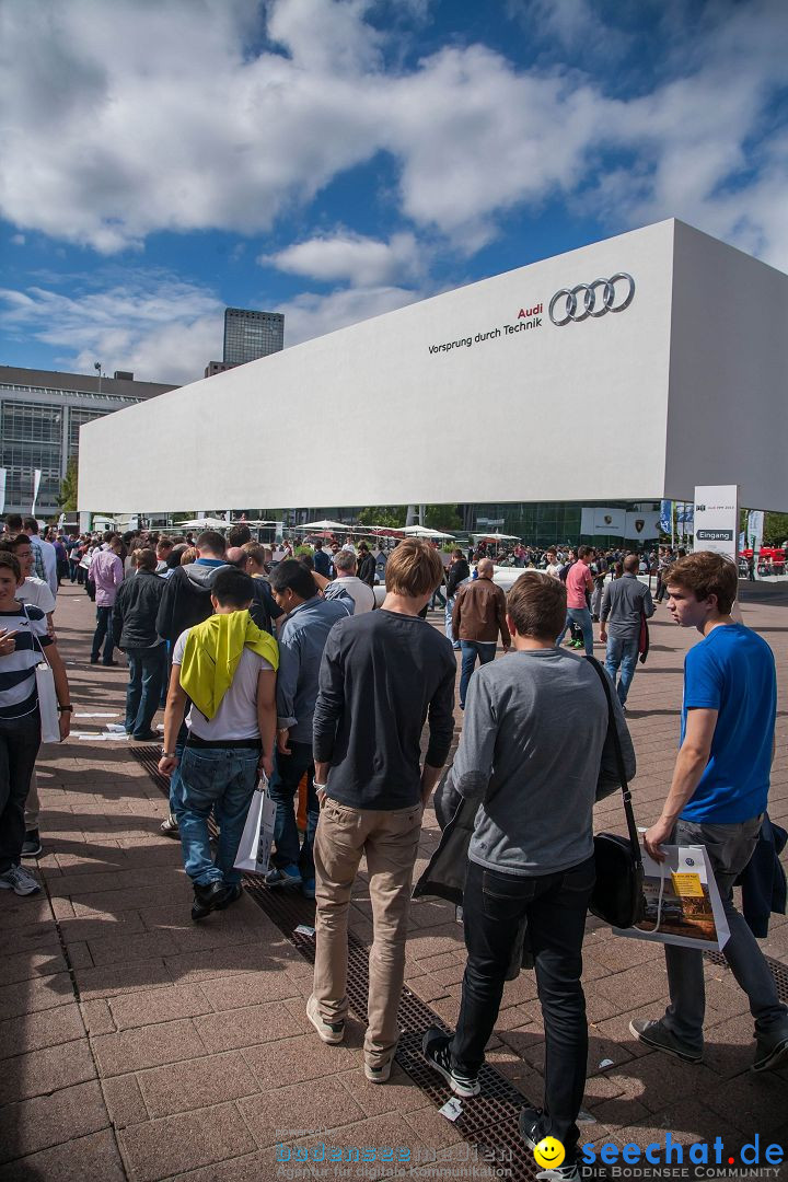 IAA - Internationale Automobil-Ausstellung: Frankfurt am Main, 15.09.2013