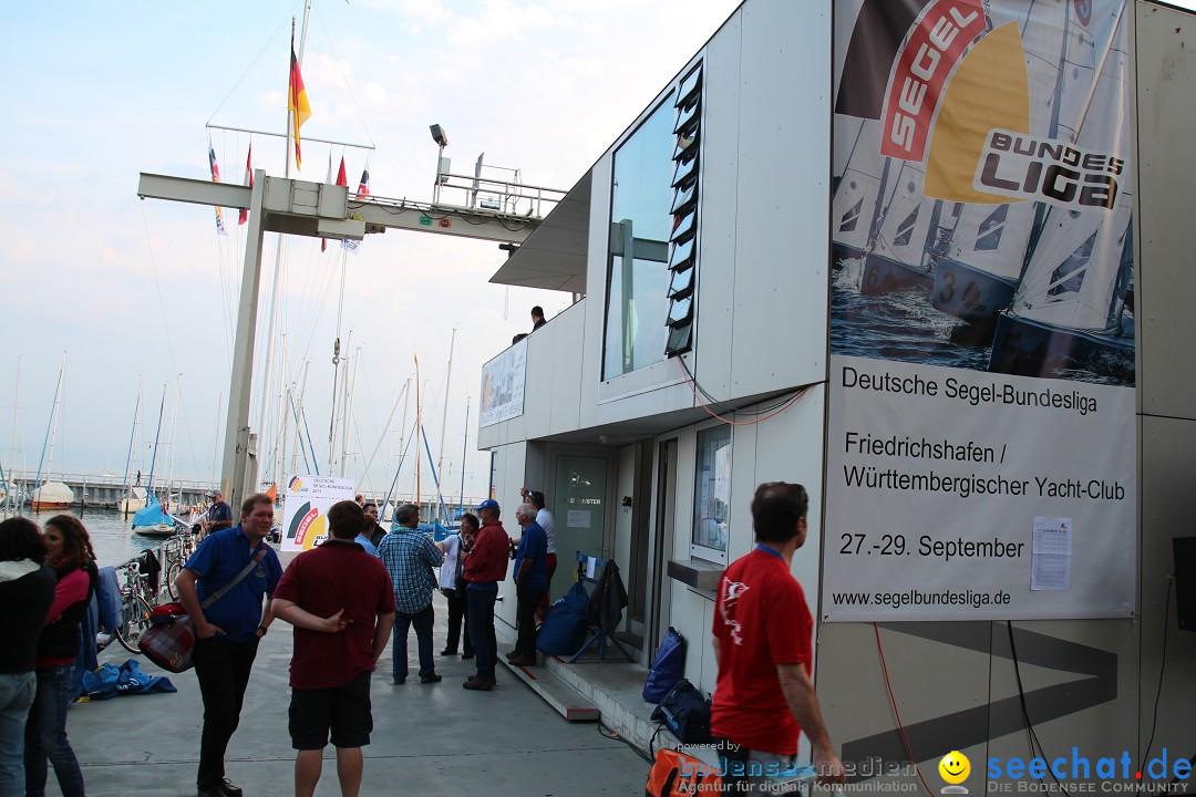 Deutsche Segel-Bundesliga: Friedrichshafen am Bodensee, 27.09.2013