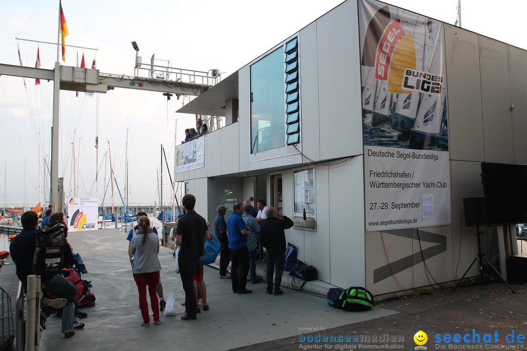 Deutsche Segel-Bundesliga: Friedrichshafen am Bodensee, 27.09.2013