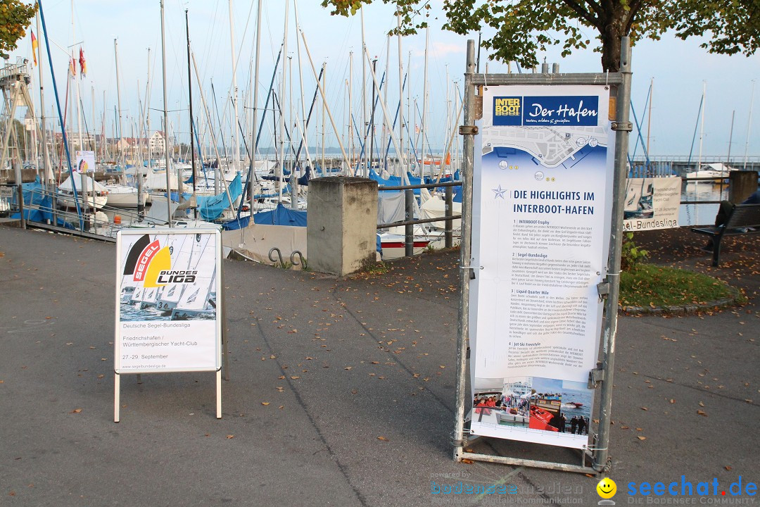 Deutsche Segel-Bundesliga: Friedrichshafen am Bodensee, 27.09.2013