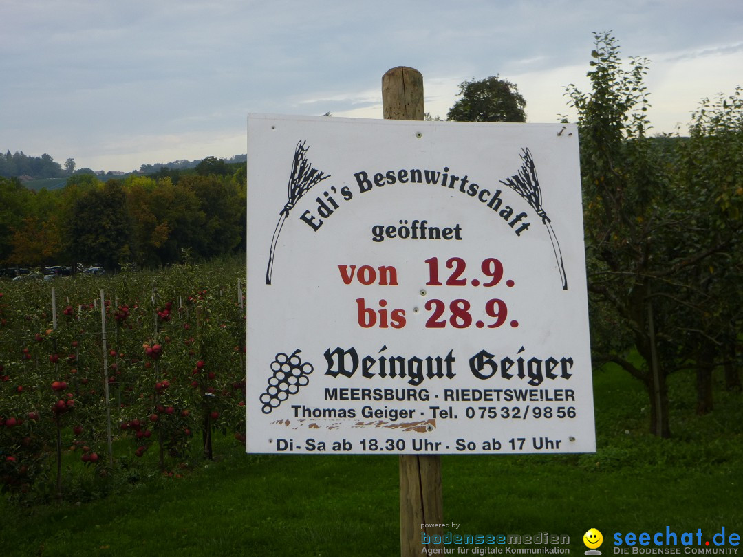 Tag der Deutschen Einheit: Meersburg am Bodensee, 03.10.2013