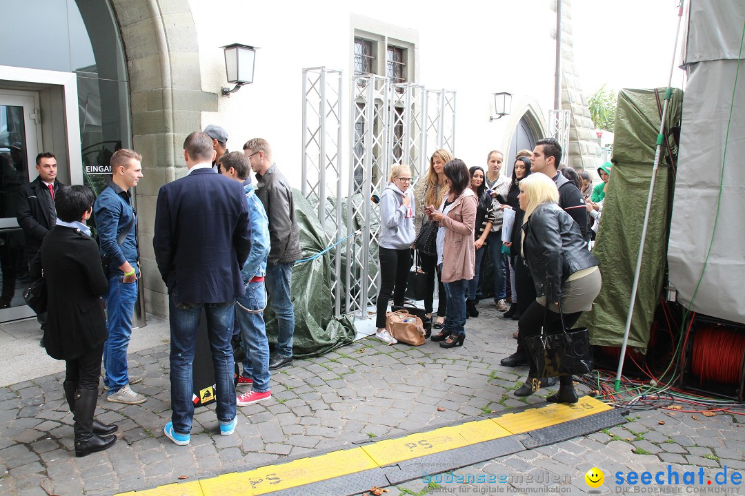 DSDS Casting RTL im Hotel Ibis und Konzil: Konstanz am Bodensee, 07.10.2013