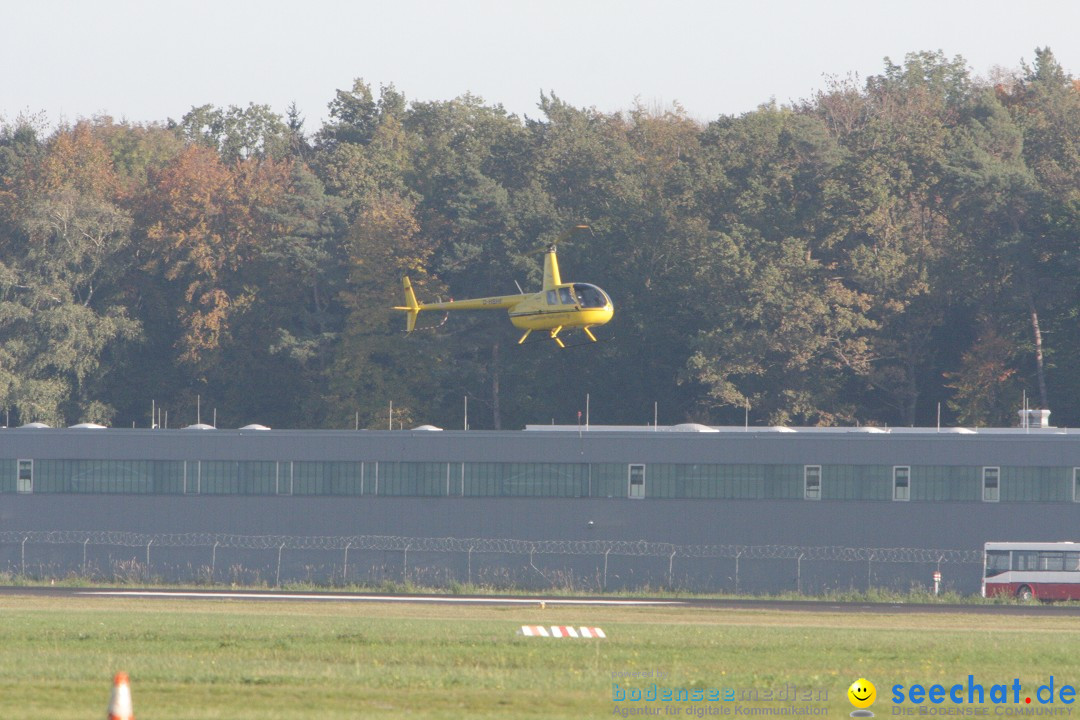 Zwei Zeppelin NT im Formations-Flug: Friedrichshafen am Bodensee, 19.10.201