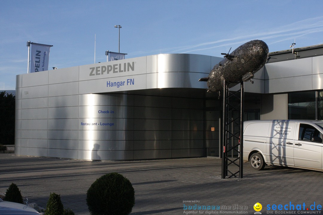 Zwei Zeppelin NT im Formations-Flug: Friedrichshafen am Bodensee, 19.10.201