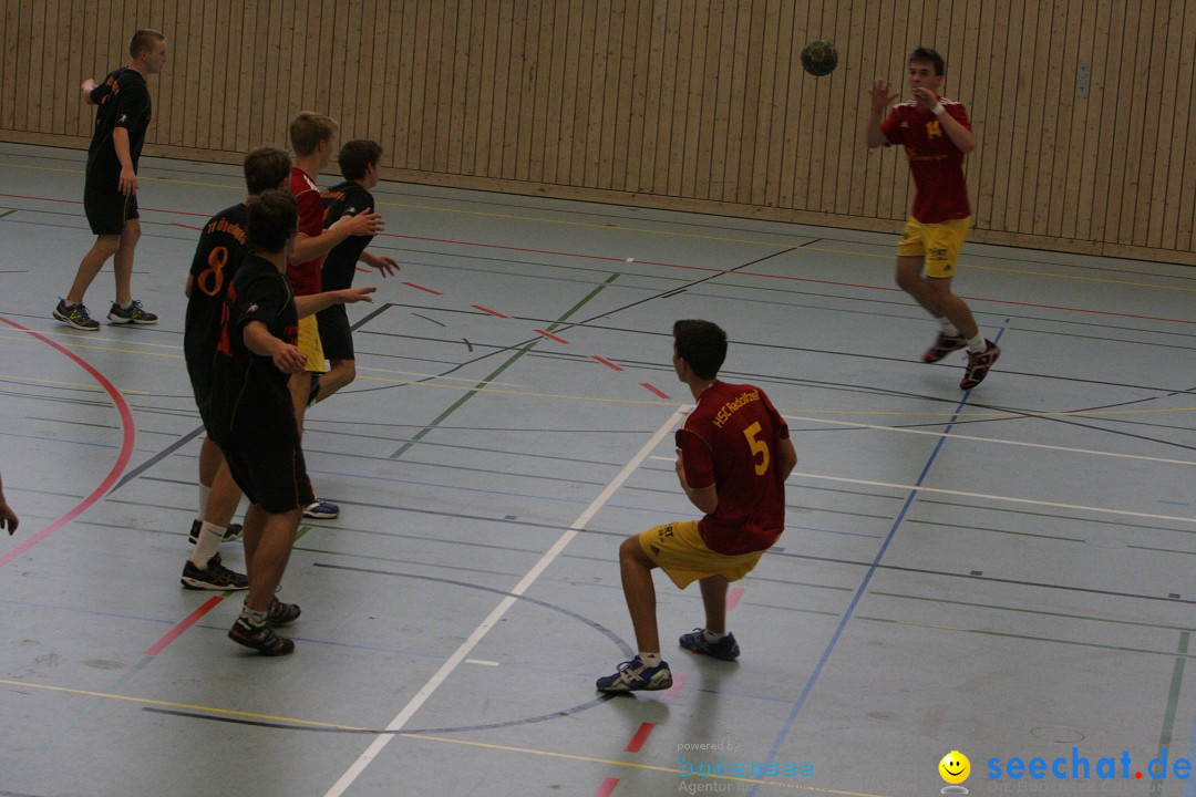 Handball Bodensee: HSC Radolfzell vs. TV Ueberlingen: Radolfzell, 20.10.13